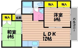 パークハウス三宅【202号室】の間取り