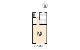 アルファ二番町【1階】の間取り
