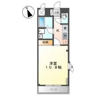 グリーンパレス【3階】の間取り