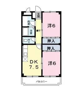 サンリーヴェ【1階】の間取り