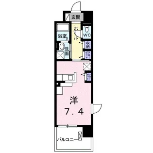 フリシュ・グランツ・K【1階】の間取り