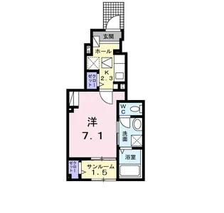 ディリジェント エイト【1階】の間取り