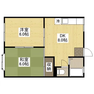 ヴェルジェ【2階】の間取り