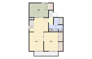 レジデンスオリーブ A【2階】の間取り