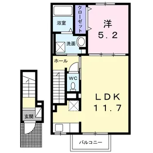 ロックフィールドⅣ【2階】の間取り