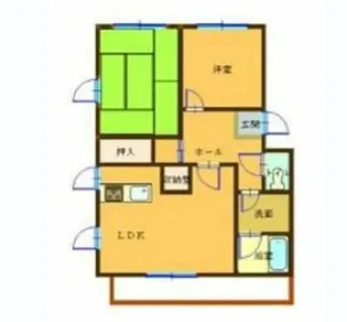 ステイブルG【2階】の間取り