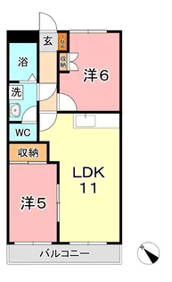 エポックタウン【2階】の間取り