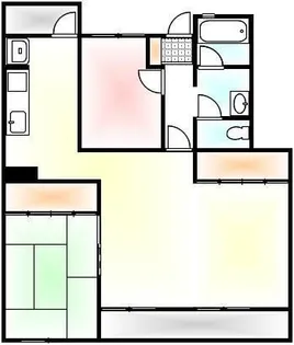 アーバンハイツ【2階】の間取り