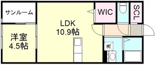 96apt【2階】の間取り