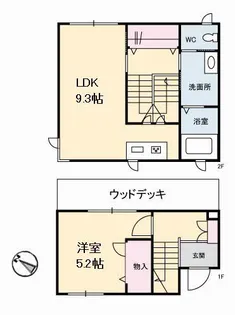 BEREO古野上の間取り