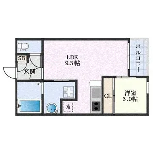 REGALEST HEARTS【3階】の間取り