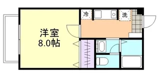 セジュール福井【1階】の間取り