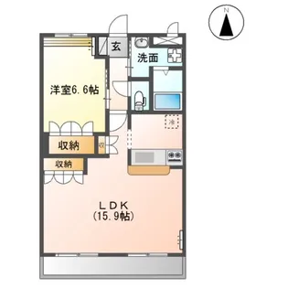 マーヴェラス・N【2階】の間取り