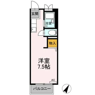 プレッソ【2階】の間取り