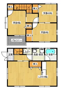 ネオウェーブ大門の間取り