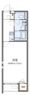 クレイノオーロラHome【1階】の間取り
