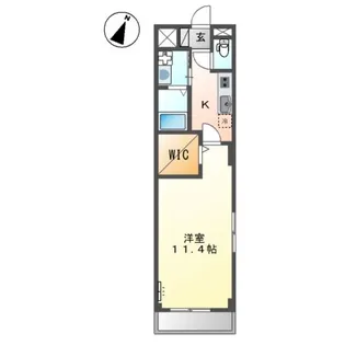 ウィンドワード【2階】の間取り