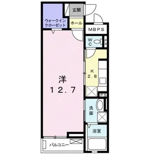 メゾン千代田【2階】の間取り