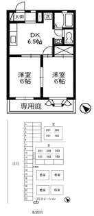 アーバン光II【1階】の間取り