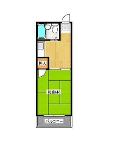 コート錦町【402号室】の間取り