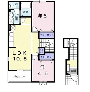 プロメナーデ【2階】の間取り