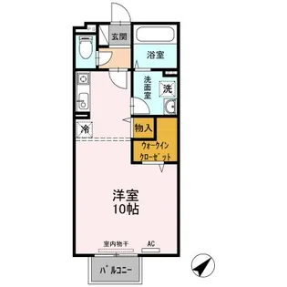 ノール リヴィエール 【2階】の間取り