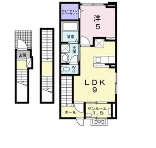 ディリジェント エイト【3階】の間取り