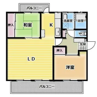 京都東山409棟【52号室】の間取り