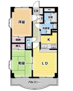 ヴェルシャトー京都【3階】の間取り