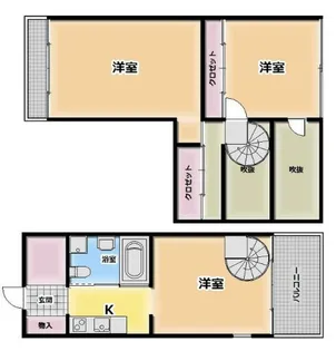 京都みやびの間取り