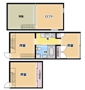 京都みやびの間取り