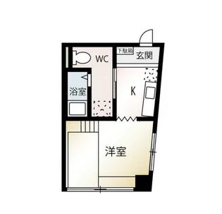 片原町テラス【4階】の間取り