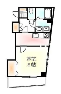 パルメゾン今橋駅前【4階】の間取り