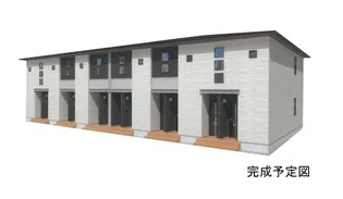 岡山県倉敷市白楽町【アパート】の外観