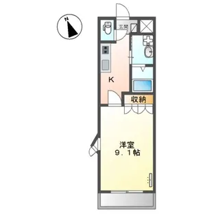 オリオン【2階】の間取り
