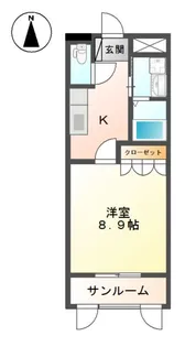 コンテンポラリースクエア【1階】の間取り