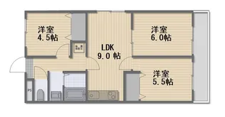アクセスワケ【3階】の間取り