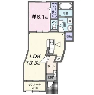 シェーネ グランツ【1階】の間取り