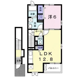 フェリーチェN Ⅱ【2階】の間取り