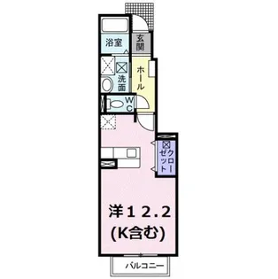 オンリーワン【1階】の間取り