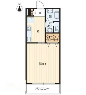 フィネスエトワール 【1階】の間取り