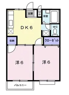 オーチャート10【2階】の間取り