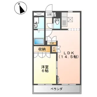 クオリティーヒルズ【1階】の間取り