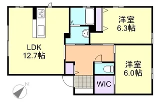 アネシス・アイ B棟【1階】の間取り