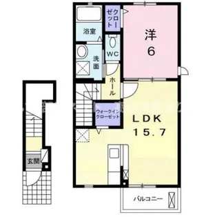 DOLCEVITA【2階】の間取り