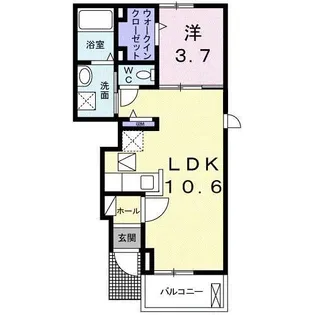 DOLCEVITA【1階】の間取り