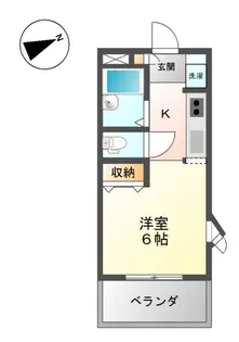 エスポワール【2階】の間取り