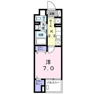 ミライア【1階】の間取り