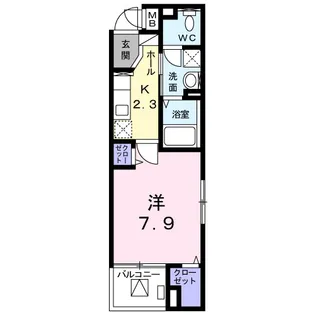 岡山県倉敷市美和1丁目【マンション】の間取り