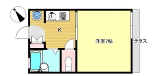 ドームオレゴン【1階】の間取り